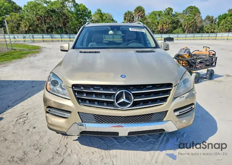 2013 Mercedes-Benz Ml 350 from USA, damaged, VIN 4JGDA5JB5DA187100
